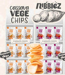 Nibblez Cassava Vege & Salmon Chips | Malaysian | Choose Your Flavours