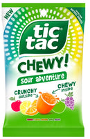 Tic Tac Chewy Sour Adventure Peg Bag 80g