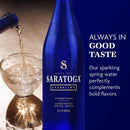 Saratoga Glass Twist Sparkling Water 828ml (Pack of 12)