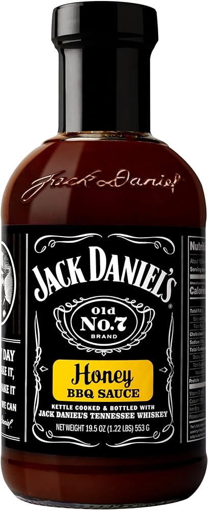 Jack Daniel's Old No. 7 Honey Barbecue Sauce 553g