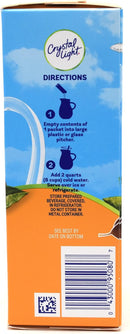 Crystal Light Peach Iced Tea Pitcher Pack Drink Mix 42g
