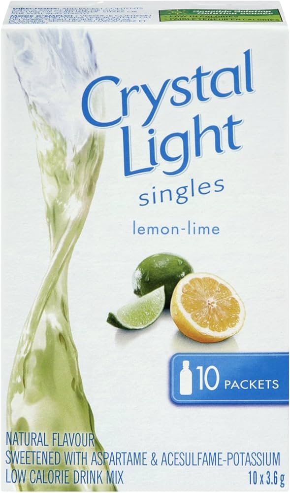 Crystal Light Lemon Lime Singles 36g