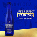 Saratoga Glass Twist Sparkling Water 354ml (Pack of 24)