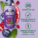 V8 Energy Pomegranate Blueberry (6 x 237ml)