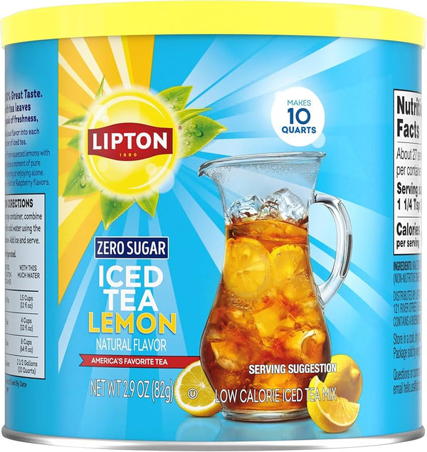 Lipton Zero Sugar Iced Tea Lemon 82g