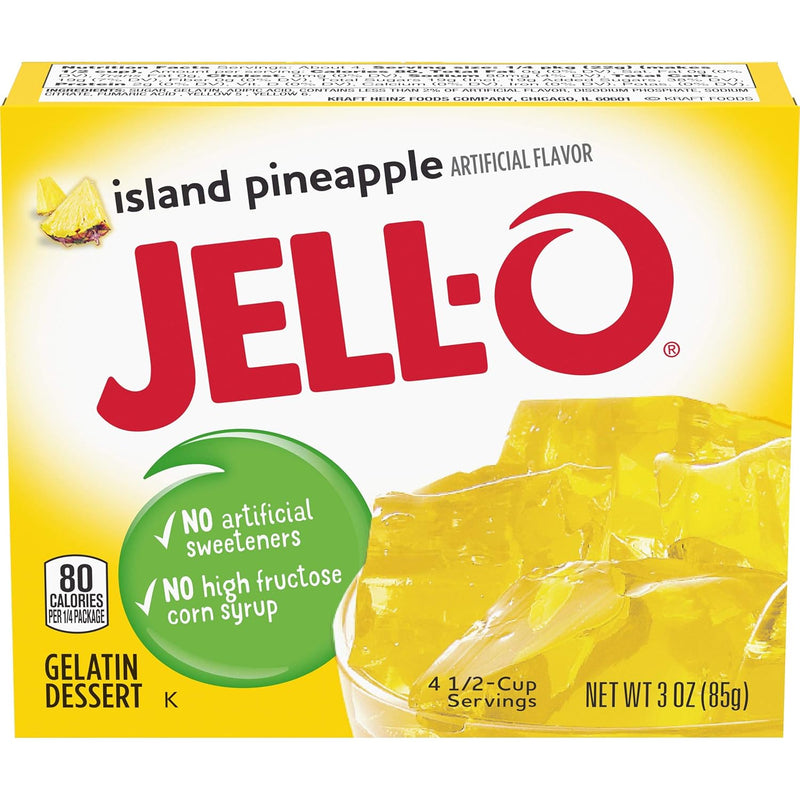 Jell-O Fruit Flavours Pudding & Pie Filling : Guilt-Free Colours Variety Pack