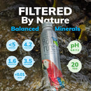 RainForest Artesian Water from Costa Rica. Aluminium Reusable Bottle 500mL (Pack of 12)