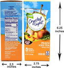 Crystal Light Peach Iced Tea Pitcher Pack Drink Mix 42g