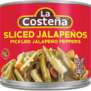 La Costena Sliced Jalapenos Pickled Peppers 340g
