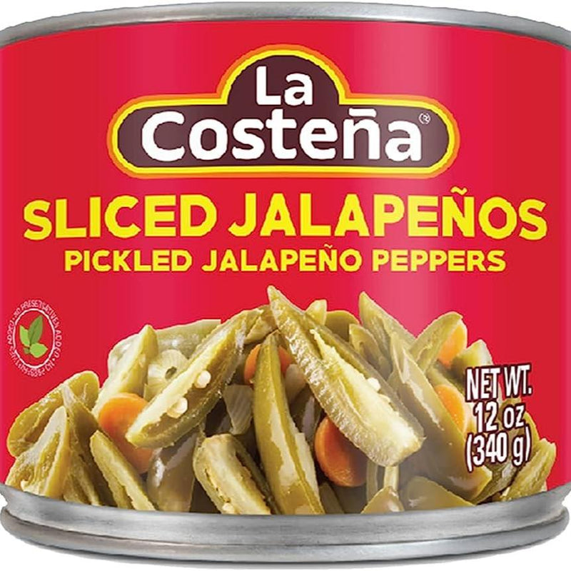 La Costena Sliced Jalapenos Pickled Peppers 340g