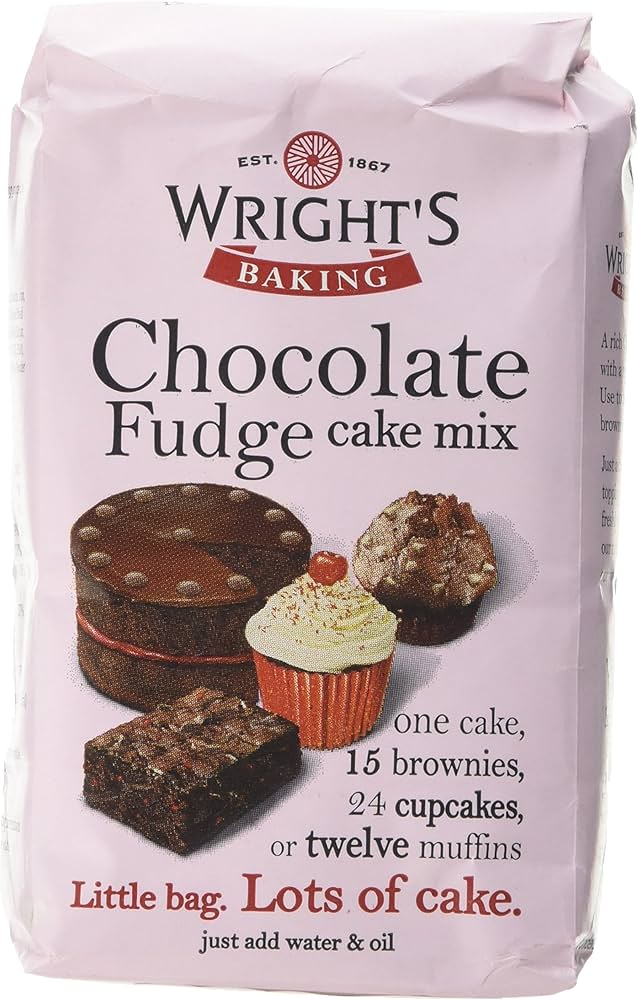 Wright's Baking Chocolate Fudge Cake Mix 500g