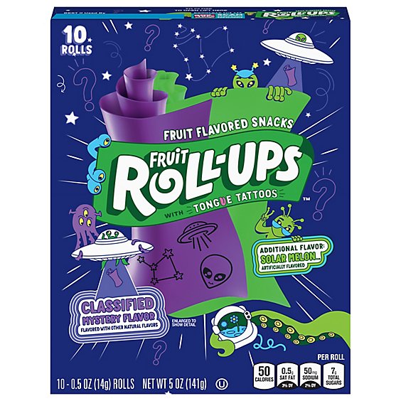 Fruit Roll Ups Mystery Flavour 141g | 10 Rolls