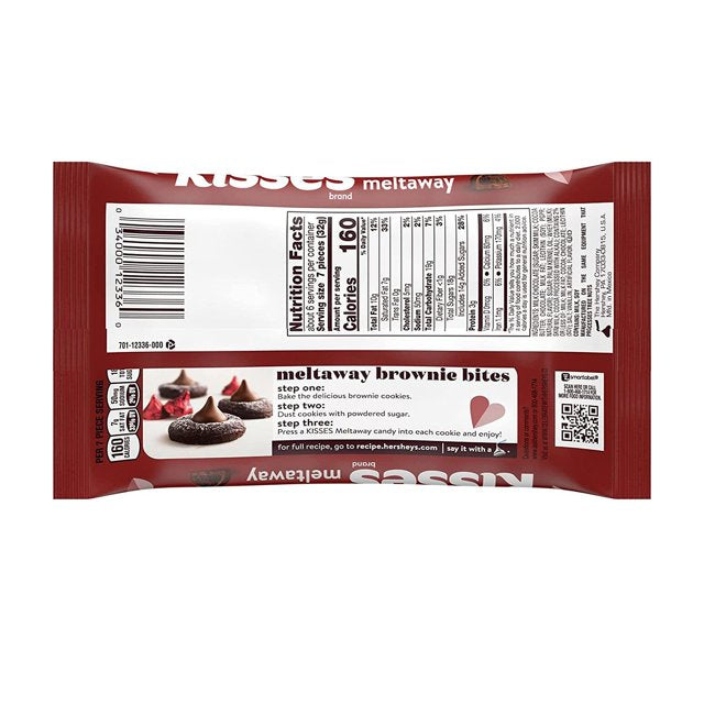 Hershey's Kisses Roses Milk Chocolate meltaway Candy 255g (Best Before Date End 03/2025)