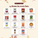 Thanksgiving Feast Box 🦃 | Complete American Thanksgiving Dinner Kit | 14 Items