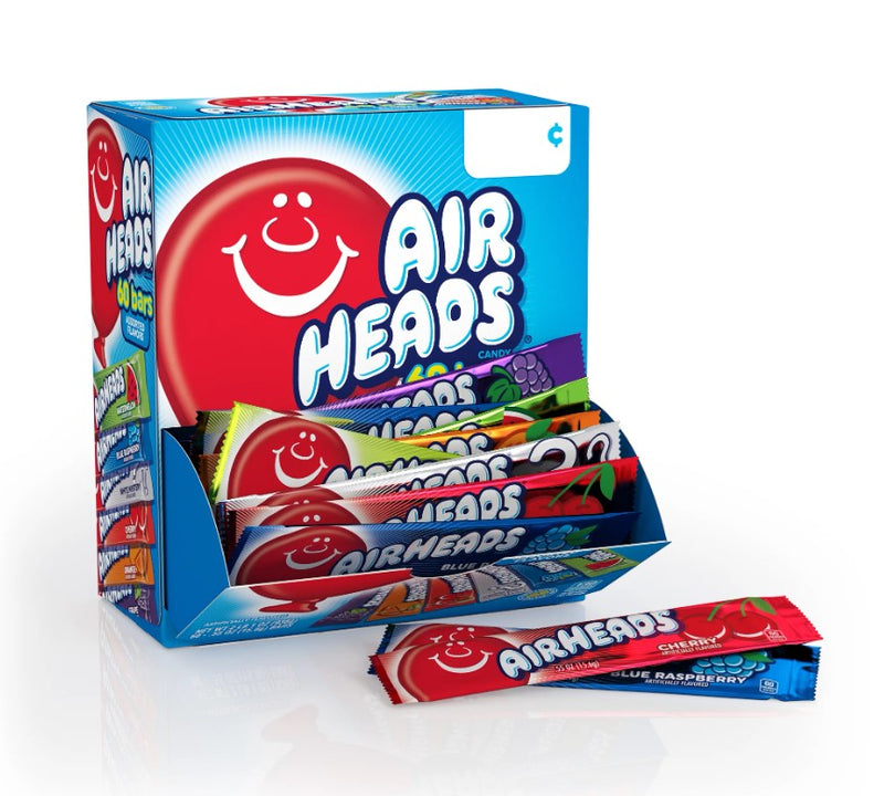 Airheads Assorted Flavours Bars 936g (60ct)