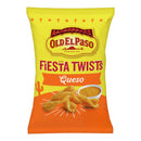 Old El Paso Queso Fiesta Twists Corn Snacks 155g(Best Before Date 07/09/2025)