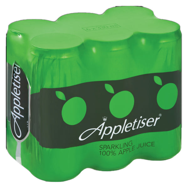 Appletiser 100% Apple Juice Sparkling | 6 x 330ml Cans
