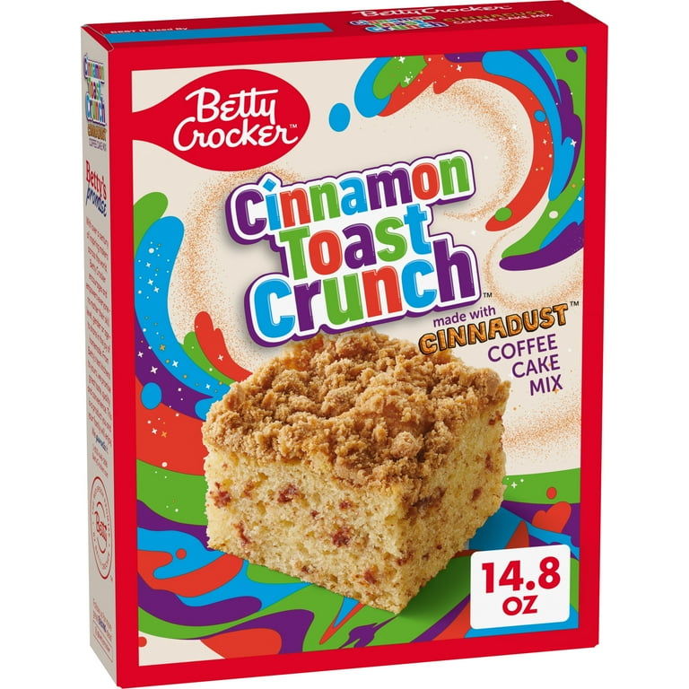 Betty Crocker Cinnamon Toast Crunch Cake Mix 375g (Best Before : 09 May 2025)