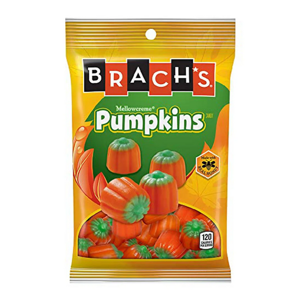 Brach's Mellowereme Pumpkin Candy 119g (Small Size)