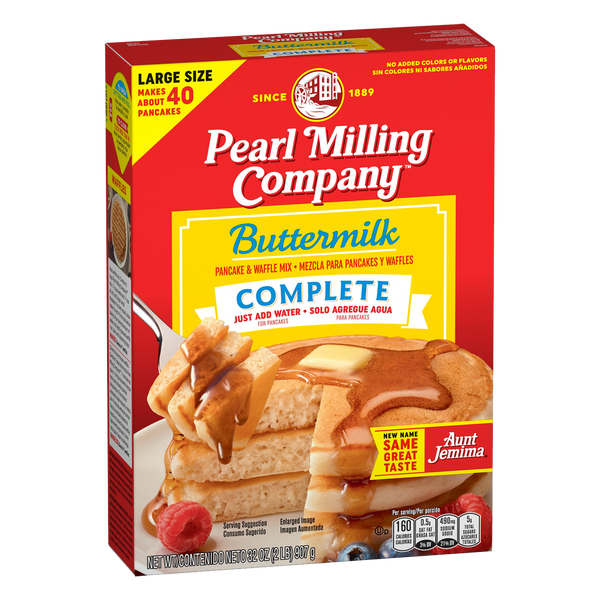 (Full Case x 12) Pearl Milling Company Complete Buttermilk Pancake & Waffle Mix 907g | BBD 26/02/2024