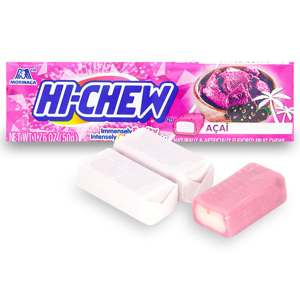 Hi-Chew Fruity Chewy Candy Acai Flavour 50g