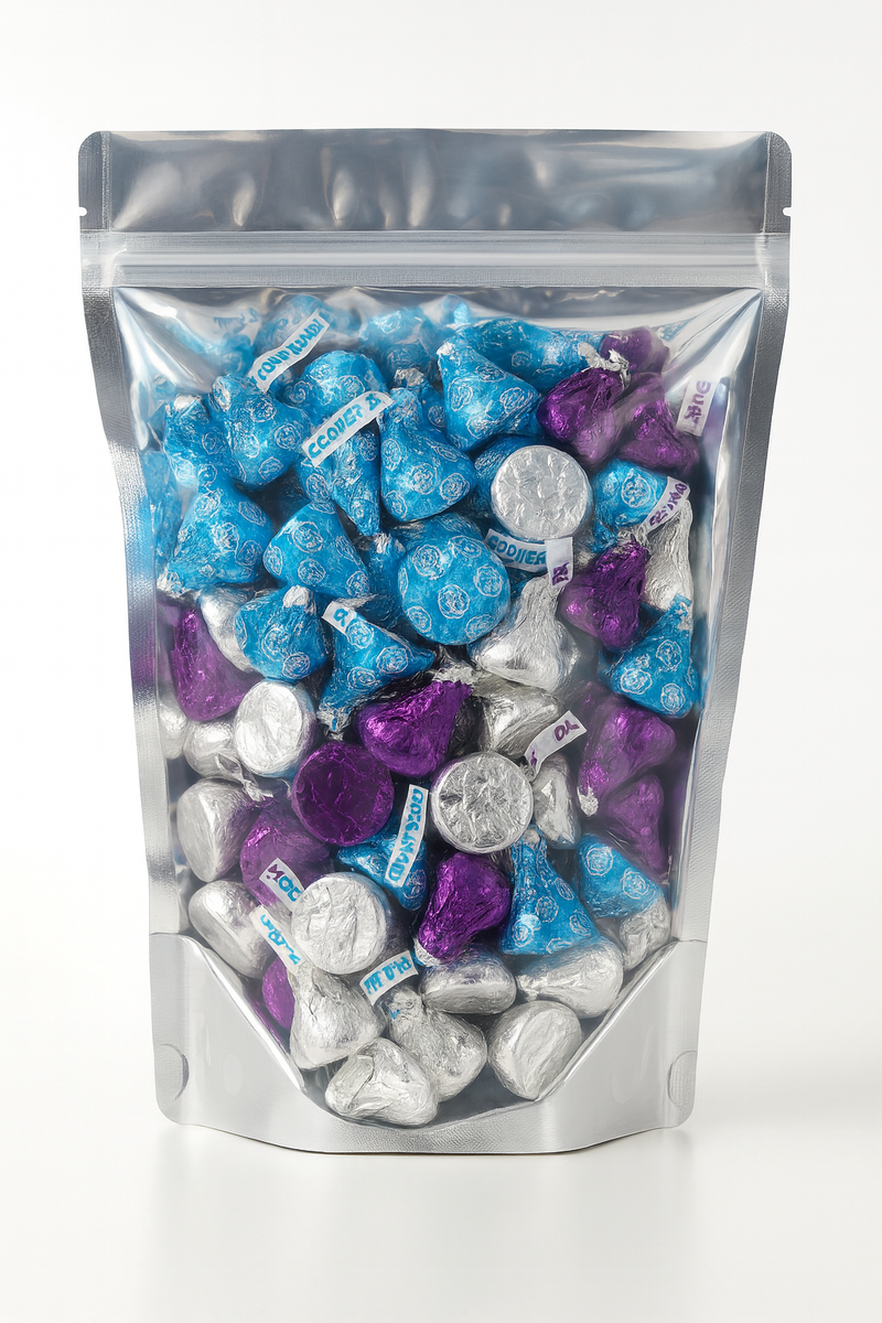 Hershey's Chocolate Kisses Assorted Share Pouch 500g