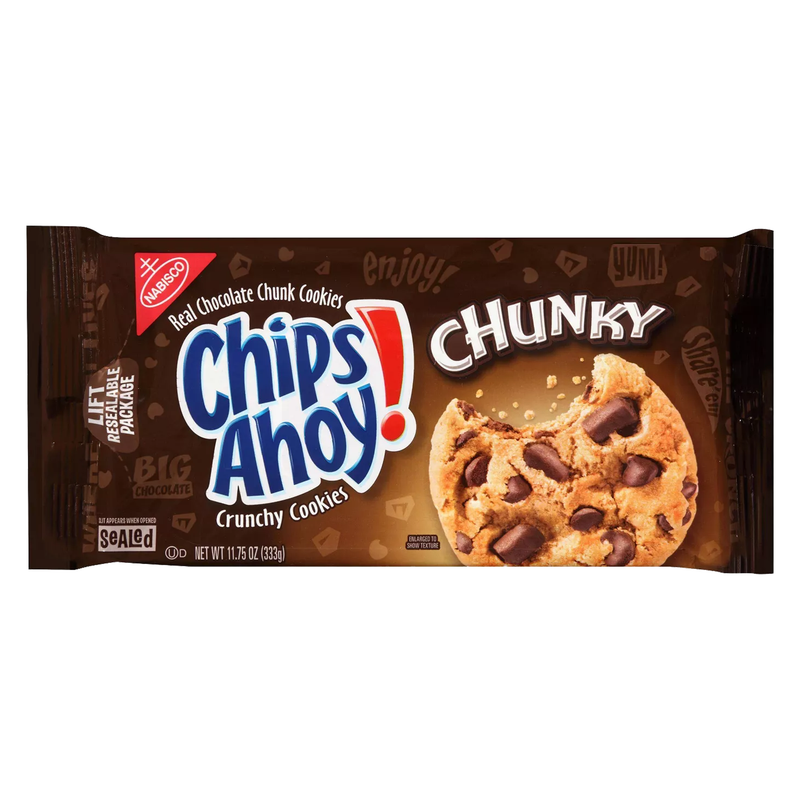 Nabisco Chips Ahoy! Chocolate Chunky Cookies 333g(Best Before Date 23/10/2024)