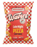 The Original Doughbrik's Wavers Crispy Snacks 126g | Late Night Pizza Flavoured