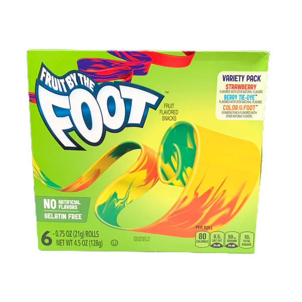 Fruit by the Foot Variety Pack Fruit Flavoured Snacks 128g(Best Before Date 01/05/2025)
