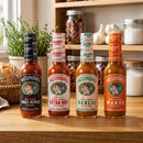 MELINDA'S Hot Sauce Variety Pack - 4 Flavor Combo Set (Ghost Pepper, Extra Hot Habanero, Garlic Habanero, Mango Habanero)