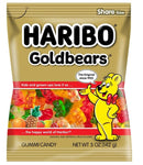 Haribo Goldbears Original Gummi Candy 141g (Pack of 3)