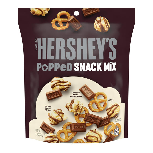 Hershey's Popped Snack Mix 226g(Best Before Date:- 10/2025)