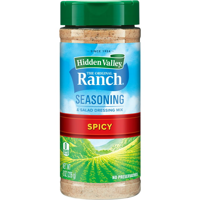 Hidden Valley Original Ranch SPICY Seasoning & Salad Dressing Mix 226g shaker