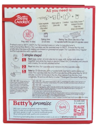 Betty Crocker Super Moist White Cake Mix