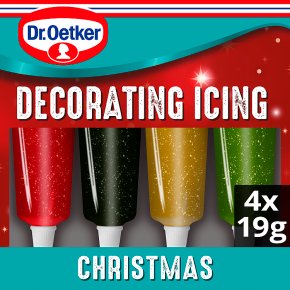 Dr. Oetker Christmas Glittery Decorating Icing 76g
