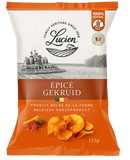 20 x Lucien Crisps | Full Case Offer | Pick Your Flavour | Belgium Crisps 125g Pack | Delicious Taste