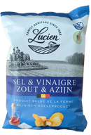 20 x Lucien Crisps | Full Case Offer | Pick Your Flavour | Belgium Crisps 125g Pack | Delicious Taste