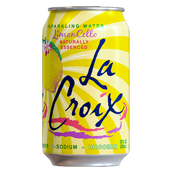LC Limon Cello Sparkling Water 355ml (Pack Of 24)