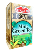 Fenjan Organic Mint Green Tea 40g | 20 Tea Bags