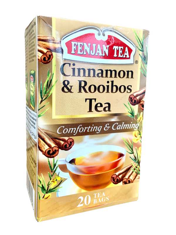 Fenjan Cinnamon & Rooibas Tea 40g | Comforting & Calming | 20 Tea Bags