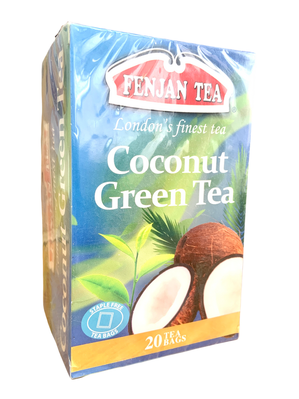 Fenjan Coconut Green Tea 40g | 20 Tea Bags