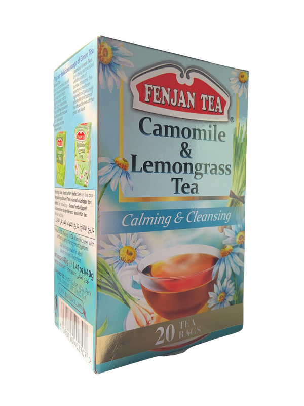 Fenjan Camomile & Lemongrass Tea 40g | Calming & Cleansing | 20 Tea Bags