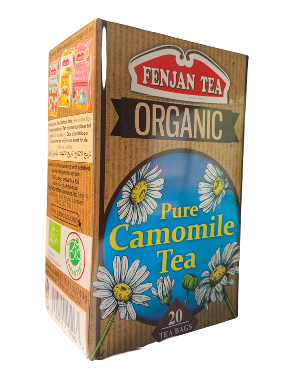 Fenjan Organic Pure Camomile Tea 40g | 20 Tea Bags