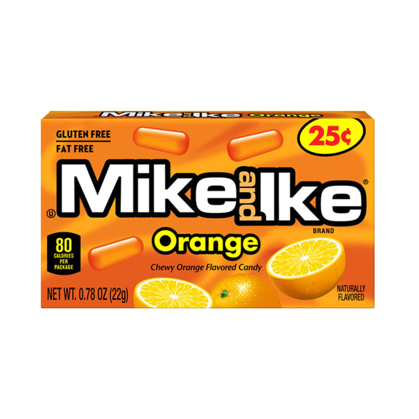 Mike and Ike Orange Flavoured Candy 22g (Best Before Date End 03/2025)