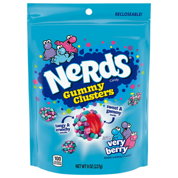 Nerds Gummy Clusters Very Berry Candy 227g