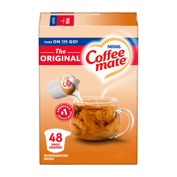 Nestle Coffee Mate Liquid Original Coffee Creamer 532ml- 48ct (Best Before Date 01/03/2024)
