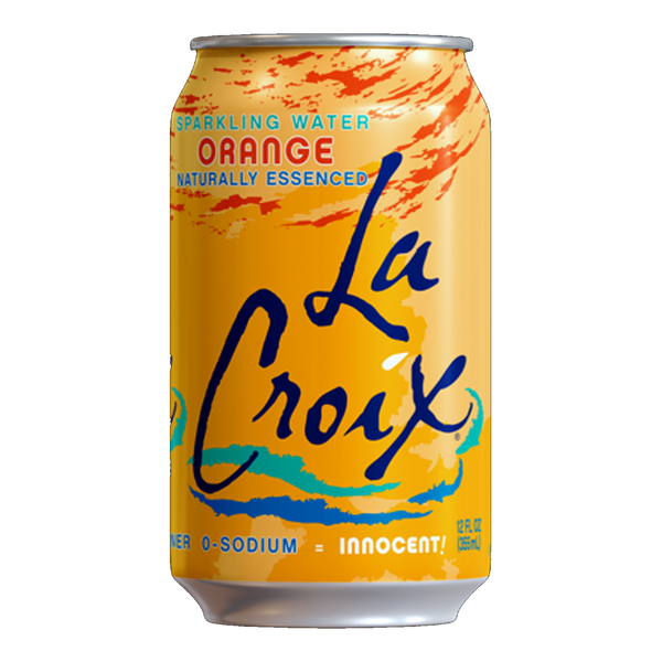 LC Orange Sparkling Water 355ml (Pack Of 12)