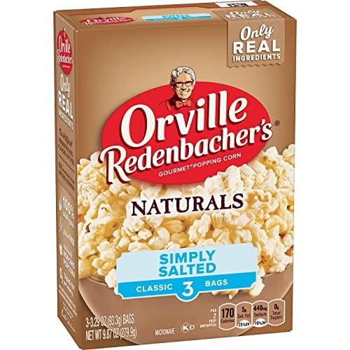 Orville Redenbacher's Naturals Simply Salted Popping Corn 279.9g