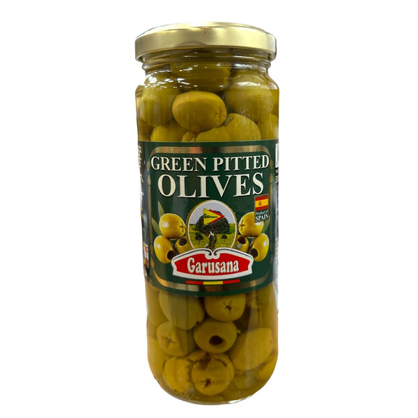 Garusana Green Pitted Olives 320g