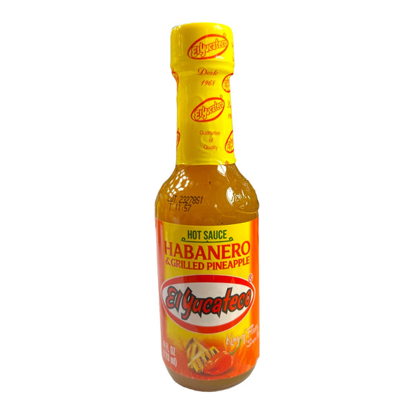 El Yucateco Habanero & Grilled Pineapple Hot Sauce 120ml
